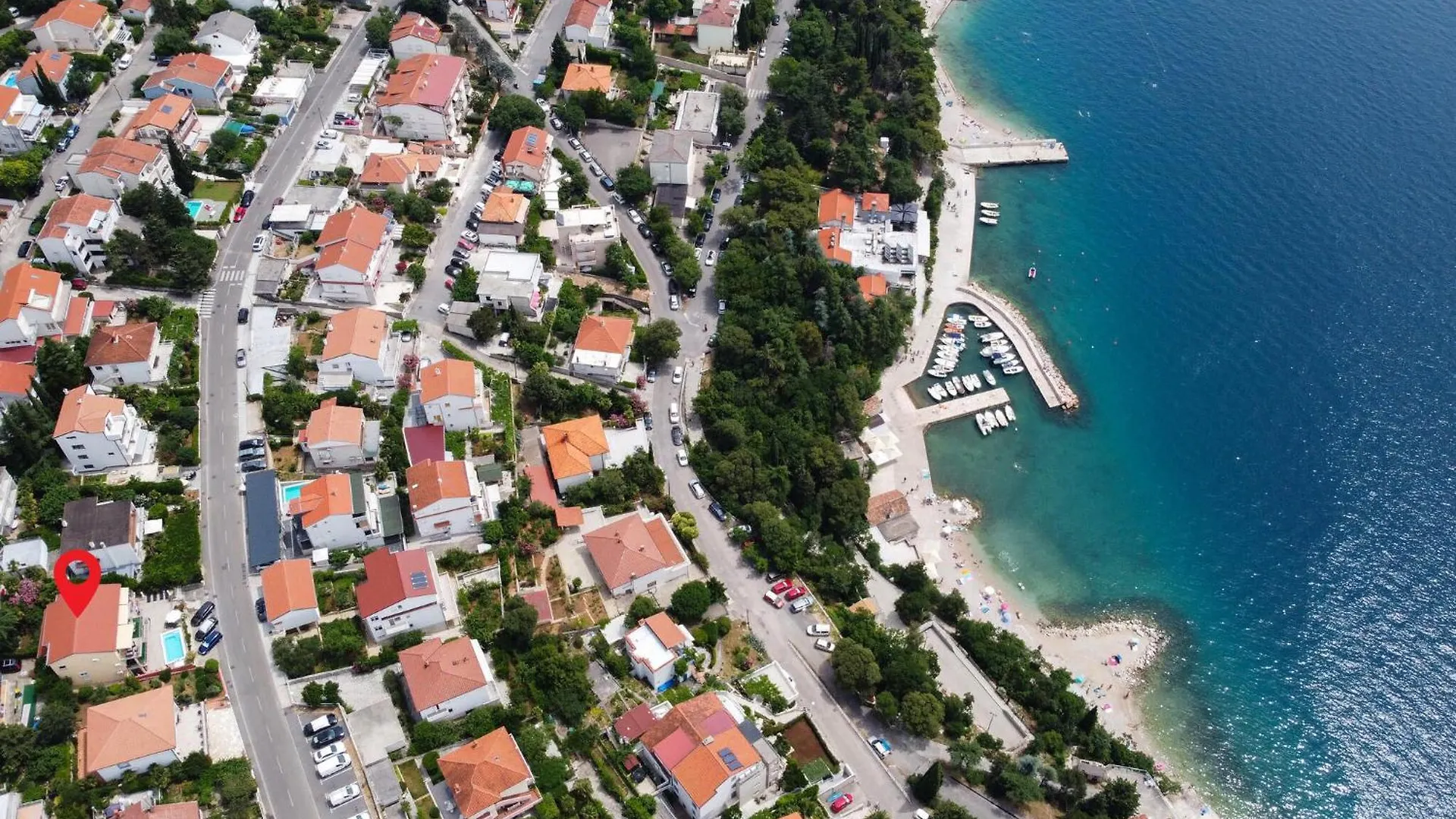 Nice Apartment In Dramalj With Wifi 0*,